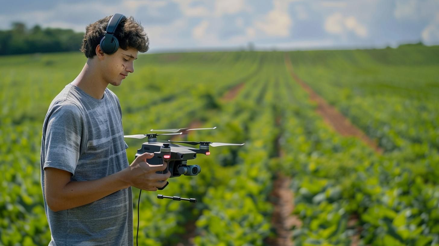 Curso de Piloto de Drone Agrícola