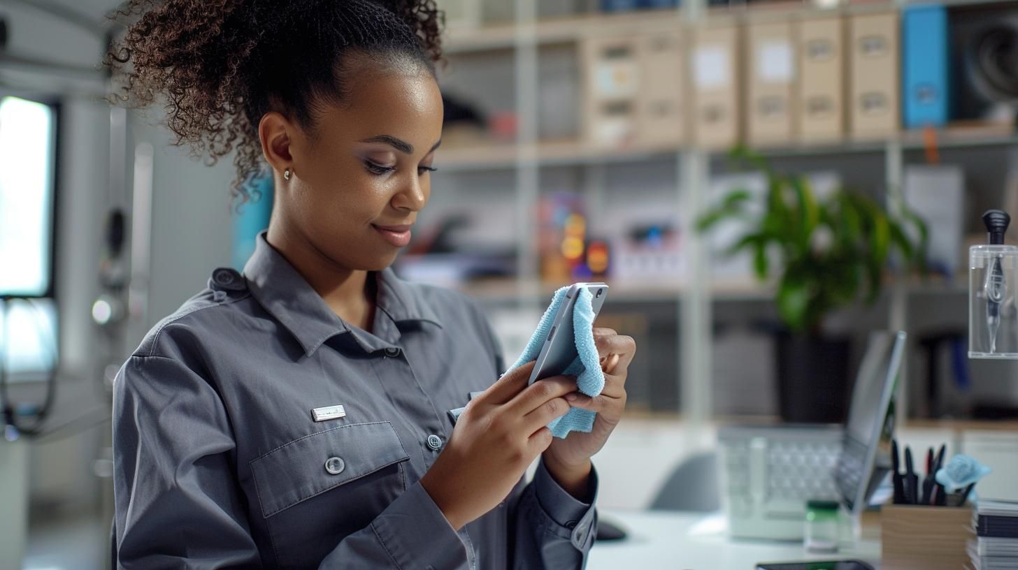 Curso de Técnico em Limpeza e Higienização de Celulares