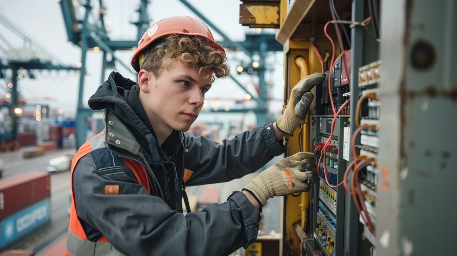 Curso de Eletricista de Equipamentos Portuários