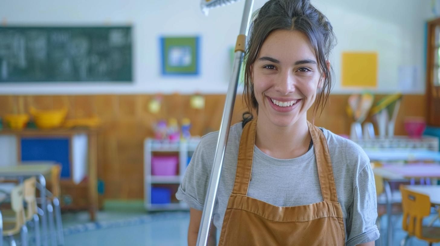 Curso de Auxiliar de Limpeza Escolar