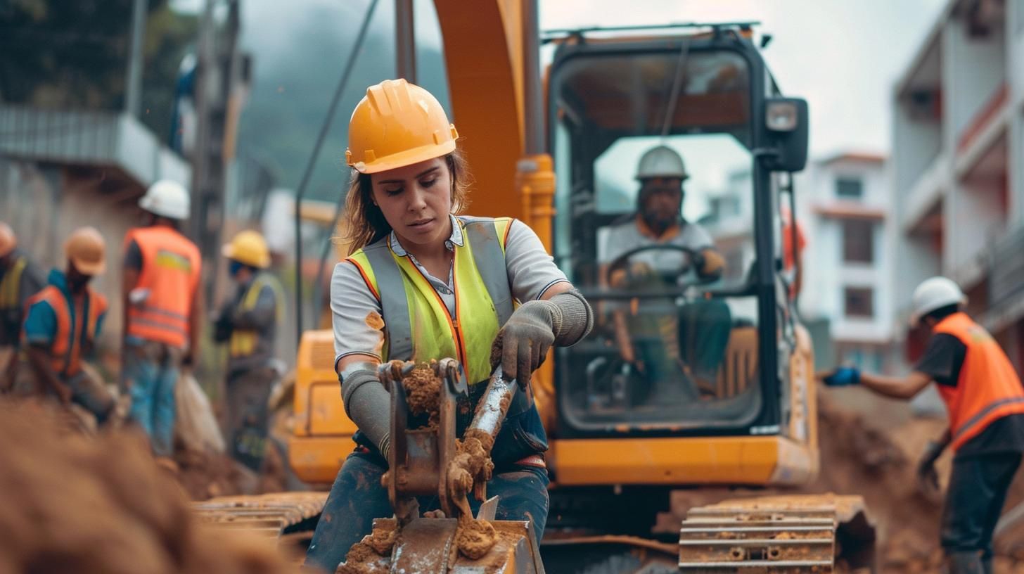 Curso de Operador de Retroescavadeira